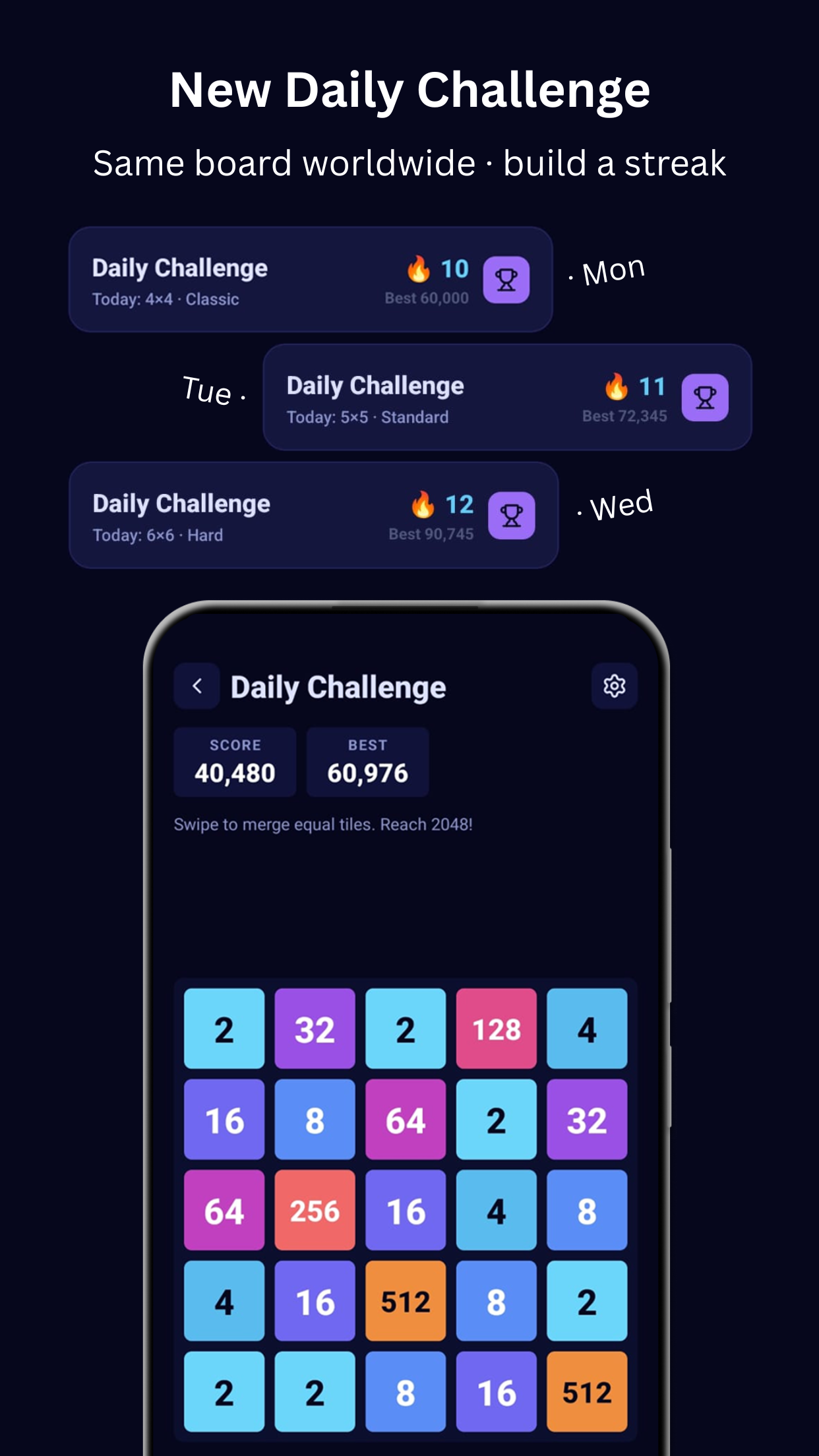 Merge 5 — home / mode select